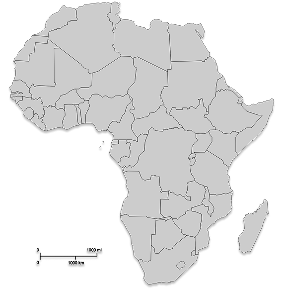 South Africa Map
